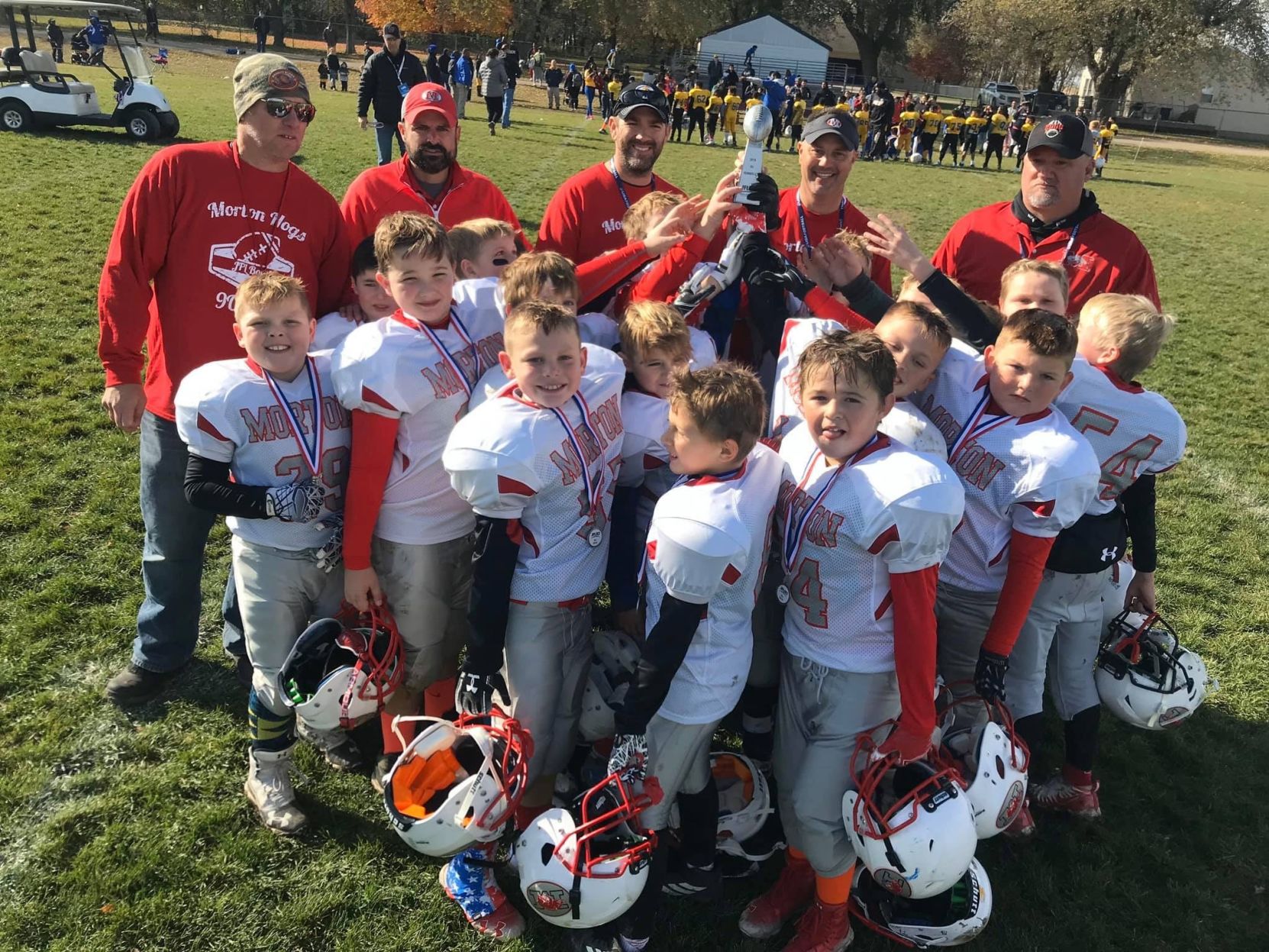 Morton 9-U Hogs take second in playoffs